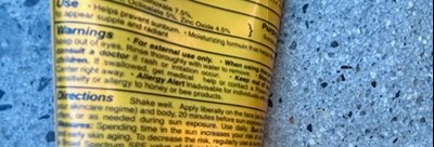 Warnings Section (Warnings Section)